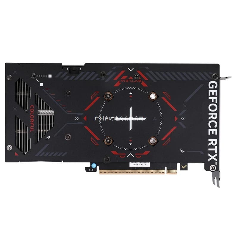 Colorful Battle Axe GeForce RTX 5060 DUO 8G graphics card suitable for e-sports gaming.