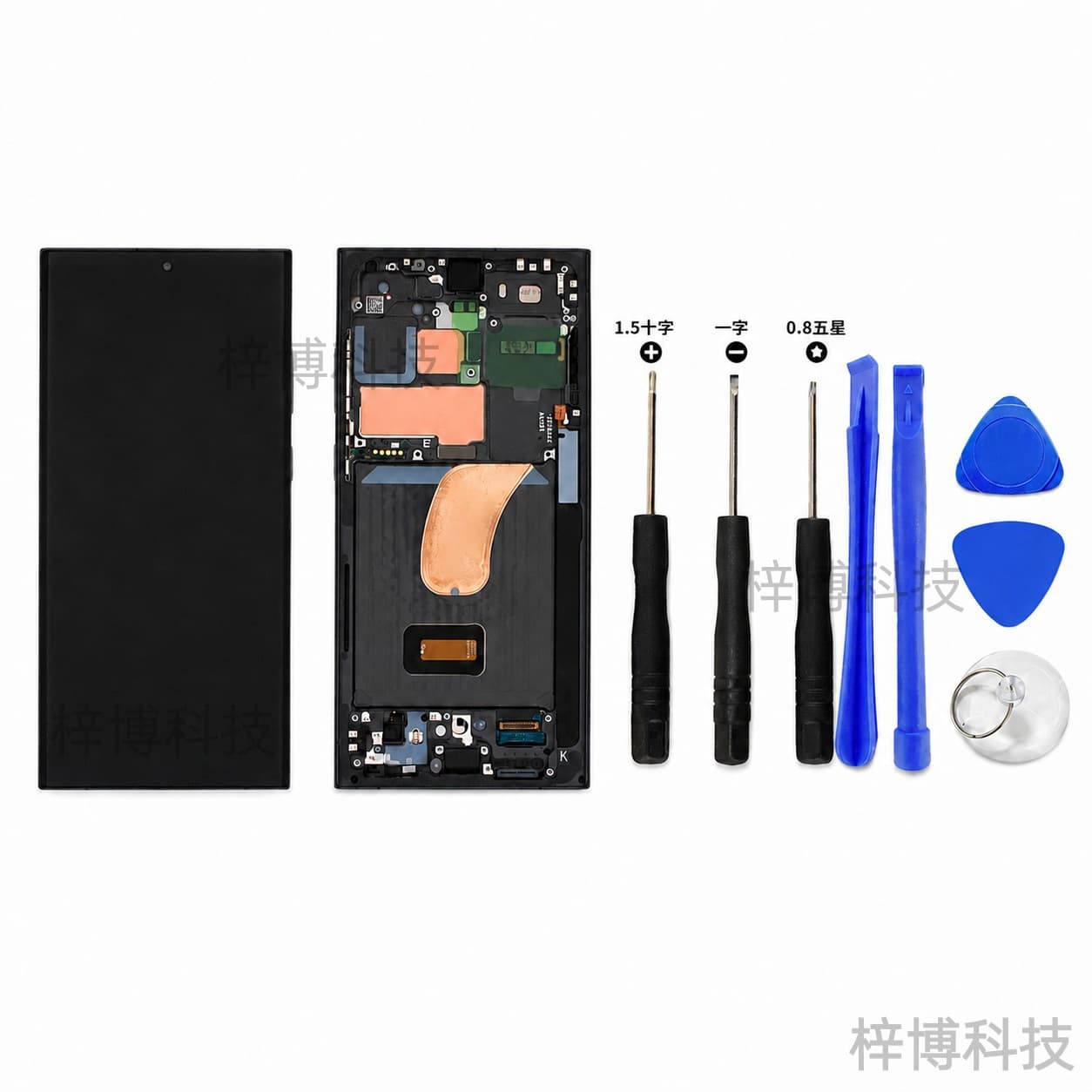 Suitable for Samsung GalaxyS8 S9 S9+ S10 S10E framed mobile phone screen assembly original screen with fingerprint