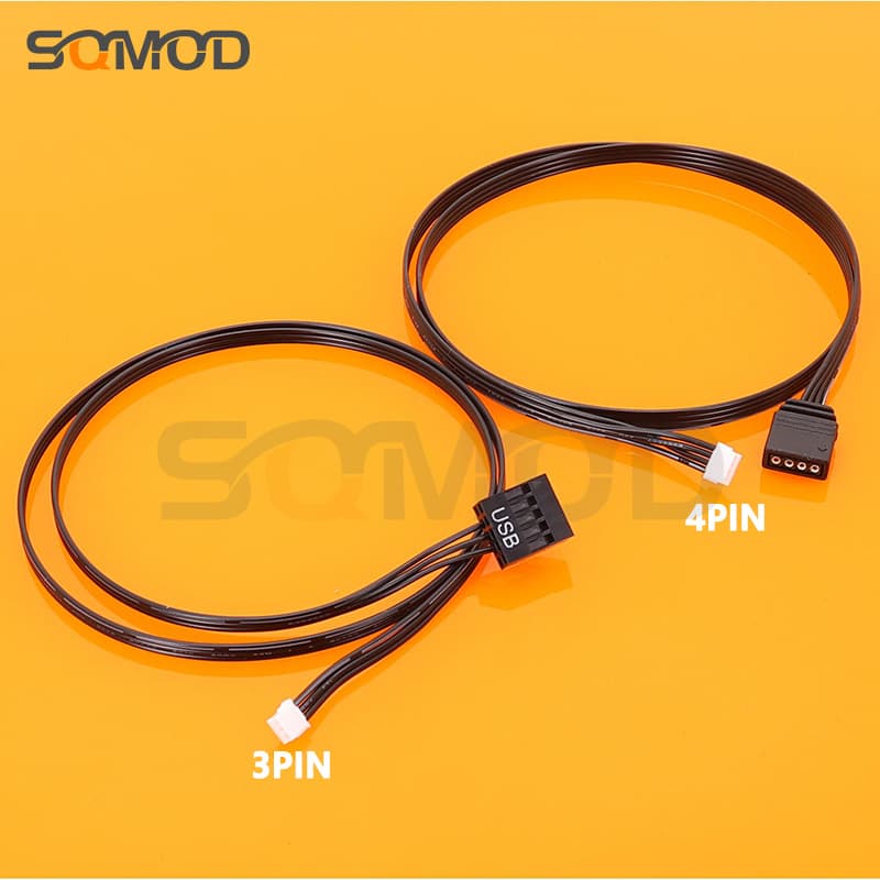 AMD Ryzen Wraith Prism Cooler RGB Lighting Motherboard Control Sync Cable