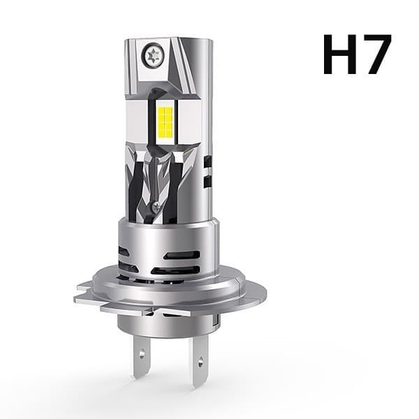 H7 Plug-in LED Car Light Super Bright High Beam Low Beam Headlight Damage-Free Modification Universal Car Light