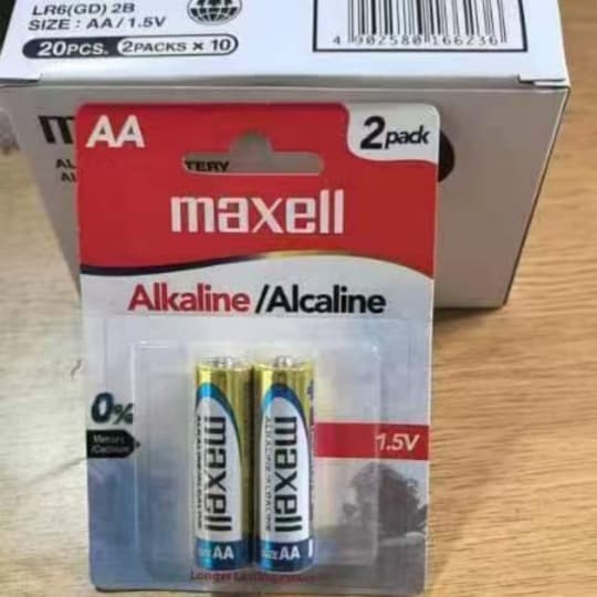 Maxell Vanaka Export Trade Alkaline AA LR67 Batteries LR03 1.5V Dry Cell Batteries AA Play