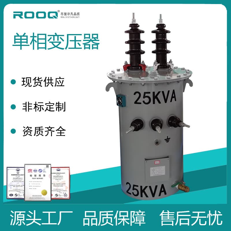 D9-M Series 25KVA Single-Phase Oil-Immersed Transformer Power Pole-Mounted Distribution High-Voltage Transformer Factory