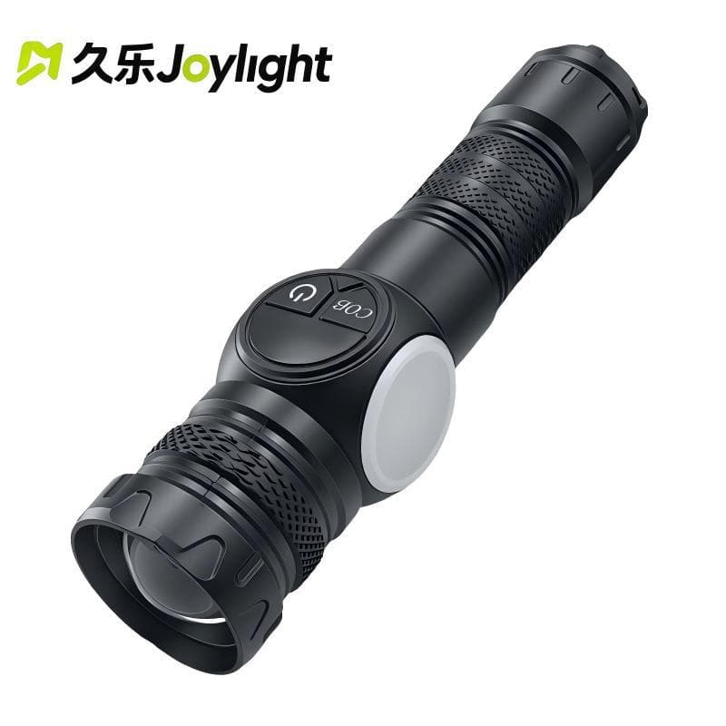 New strong light flashlight LED outdoor camping long-range zoom COB lighting work light magnetic suction light emergency side light