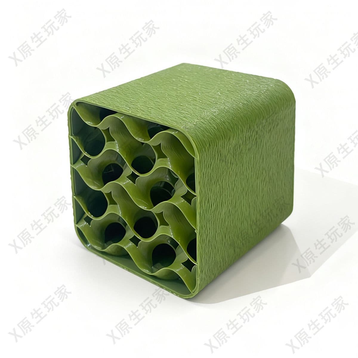 Black Shell Shrimp Hideout Crystal Shrimp Hiding Brick 65MM*65MM*65MM Ornamental Shrimp