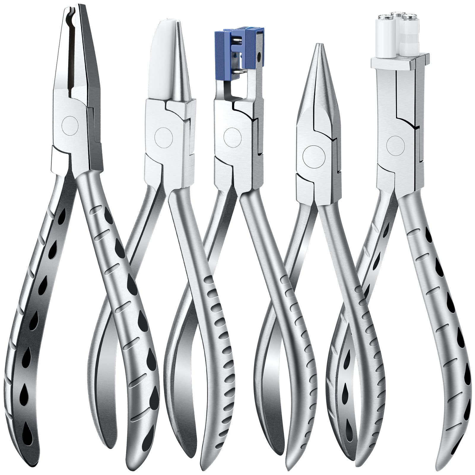 Eyeglass Pliers Nose Pad Pliers Temple Adjustment Tool Frame Accessories Repair Disassembly Installation Clip Pad Restoration