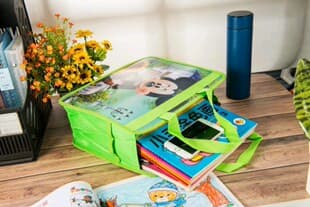 New Tote Bag Student Book Bag Children's Waterproof Tutoring File Bag Art Class Bag Stationery Bag