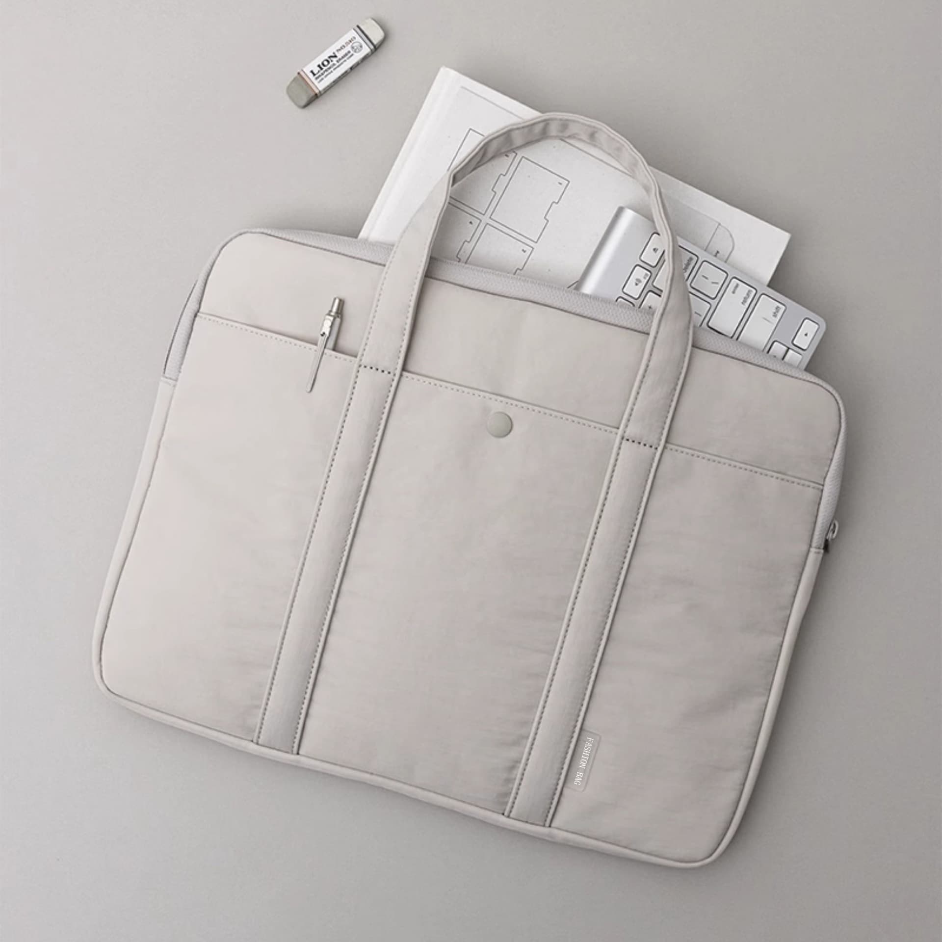 3C Digital Laptop Bag 13/14/15/16 Inch Universal Space Cotton Shockproof Handbag Computer Bag Big Y82