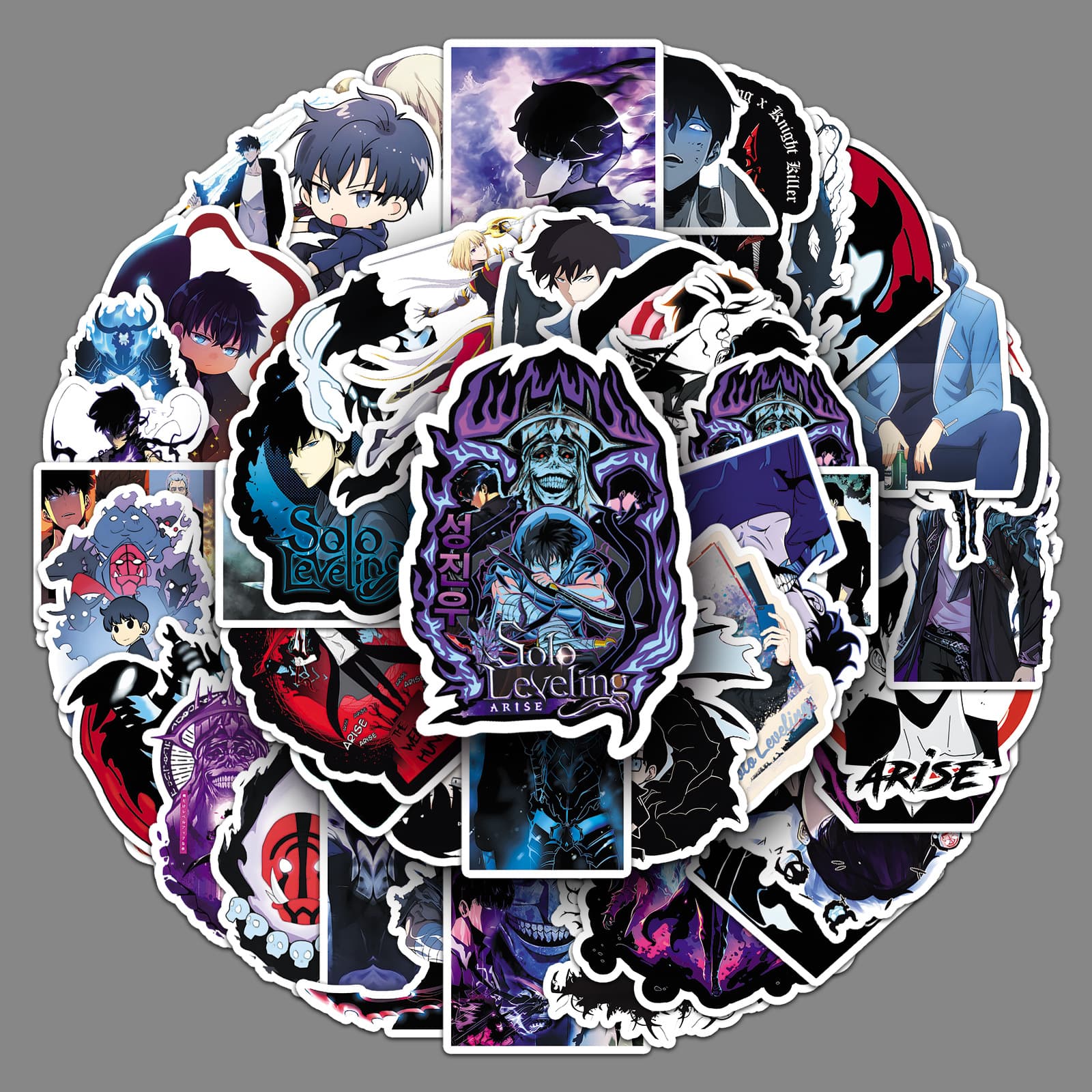 50 pieces of my own upgraded graffiti stickers, personalized cross-border Korean comic creative decoration mobile phone laptop stickers