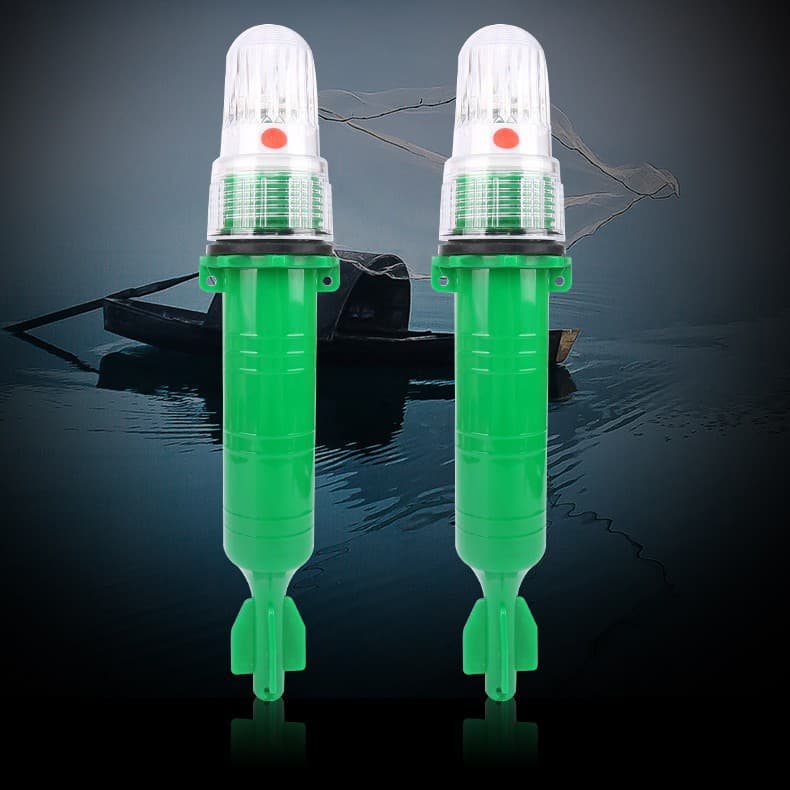 Marine Net Marker Light Fish Attracting Light Control Buoy Strobe Signal Light Fishing Net Position Warning Light