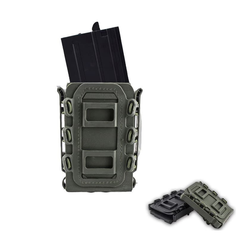 Amazon Scorpion elastic soft shell clip box cover 5.56 7.62 with MOLLE connection buckle single clip