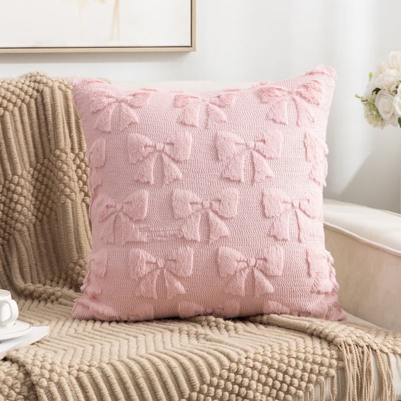 New Ins-Style Christmas Tree Pillow Cover, Cross-Border Amazon Sofa Living Room Throw Pillow Decoration with Embroidery