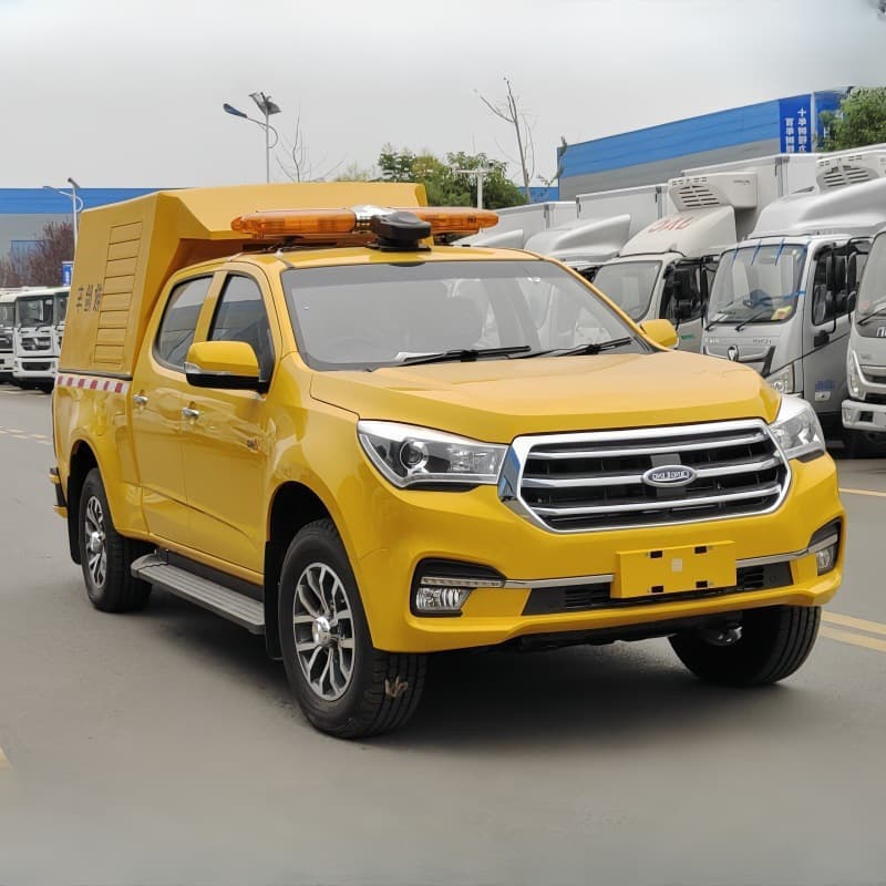 Isuzu pickup 500 cubic meter high-flow emergency drainage rescue vehicle, urban flood control and drought relief engineering rescue vehicle.