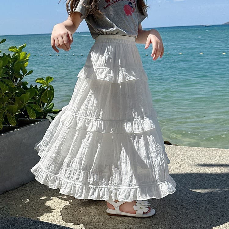 Tutu Xiaoxiang Children's Wear Girls Long Sleeve T-Shirt 2026 Summer New Arrival Stylish Thin Top