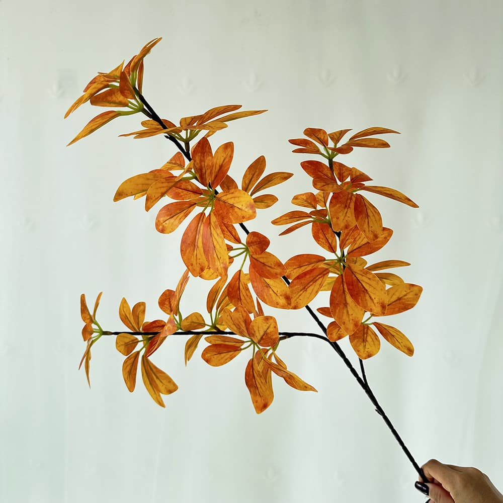 Artificial Green Plant Home Decoration Floral Arrangement Living Room Ornament Photography Prop Leaves Wedding Floral Accessories Green Leaves
