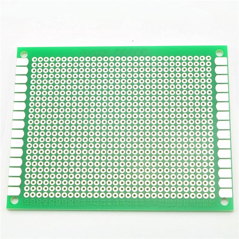 7*9CM Single-sided HASL 1.6mm Thick 2.54mm Pitch Universal Board Prototype PCB Breadboard