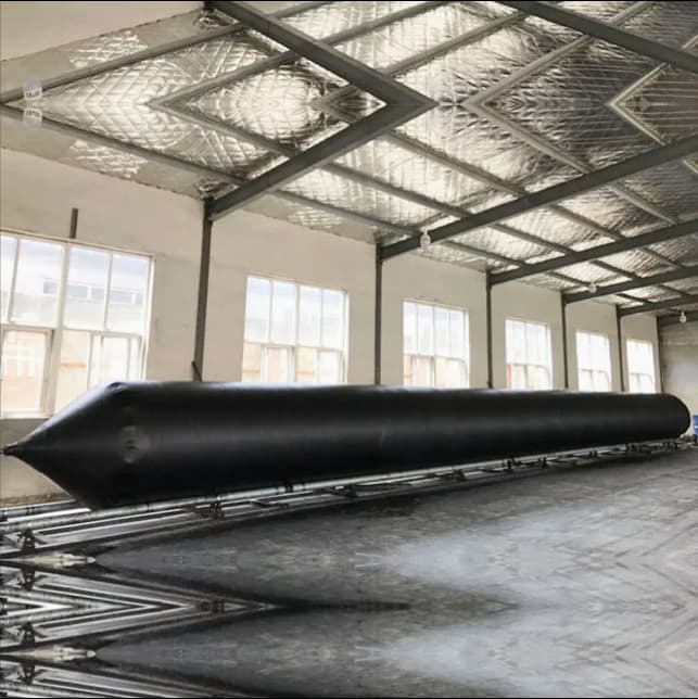 Airbags for vessel haul-out and launching, salvage airbags, heavy lifting