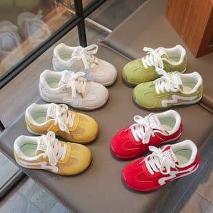 Kids Shoes Girls 2026 Summer New Children's Red Sports Shoes Girls Mesh Soft Sole Princess German Training Shoes