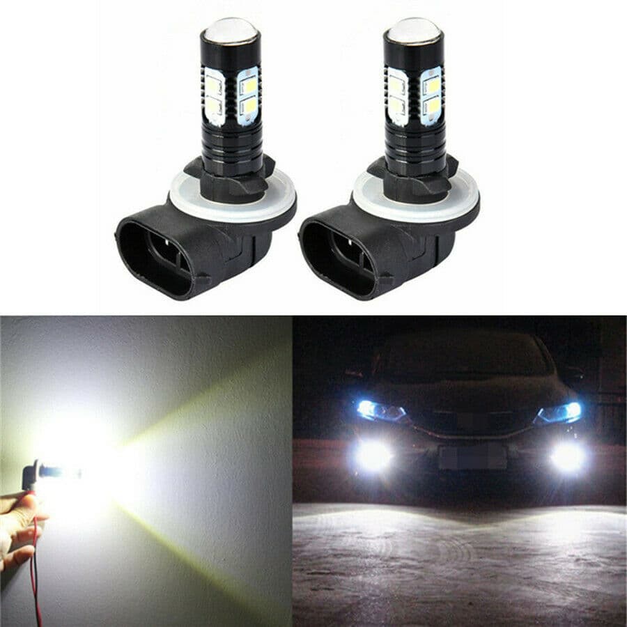 881 H27 50W Fog Light Ultra Bright 10SMD Aluminum High Power LED 50W Anti-Fog Light 889 Front Fog Light