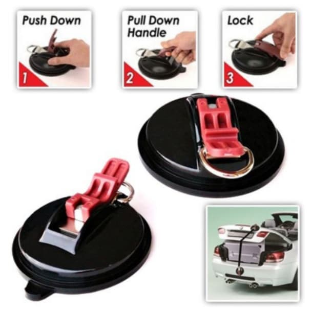 Cross-border Multi-purpose Car Tie-down Straps, Camping Rope, Strong Suction Cup, Household Pet Suction Anchor