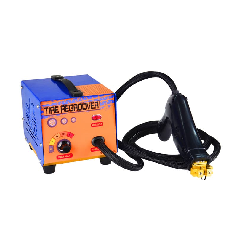 Guangdong Deli TR-1KW-AC-S Series Adjustable Forklift Tire Engraving Machine Main Unit with 10 Blades