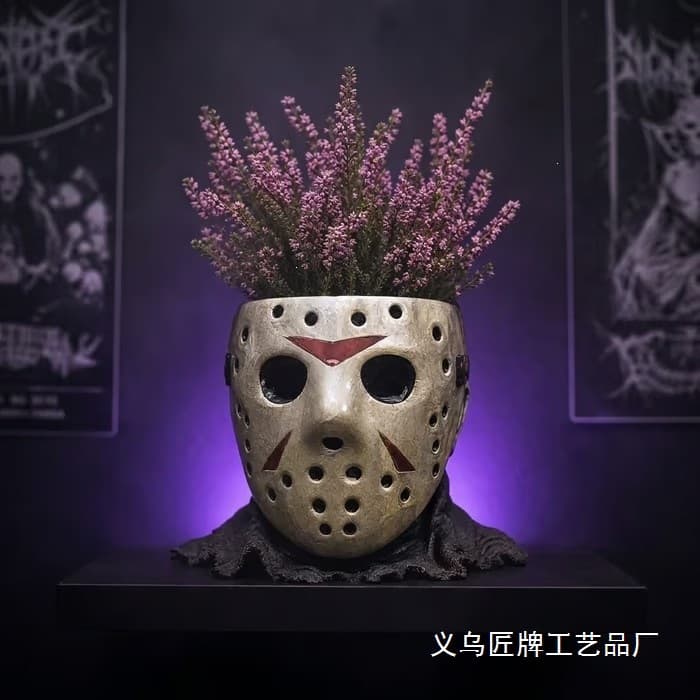 New Cross-border Horror Plant Pot Halloween Flower Pot Desktop Decoration