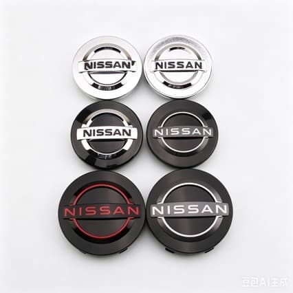 Compatible with Nissan Wheel Hub Caps Nissan Tire Center 54 60mm Sylphy Teana Bluebird Cover Logo New 63MM