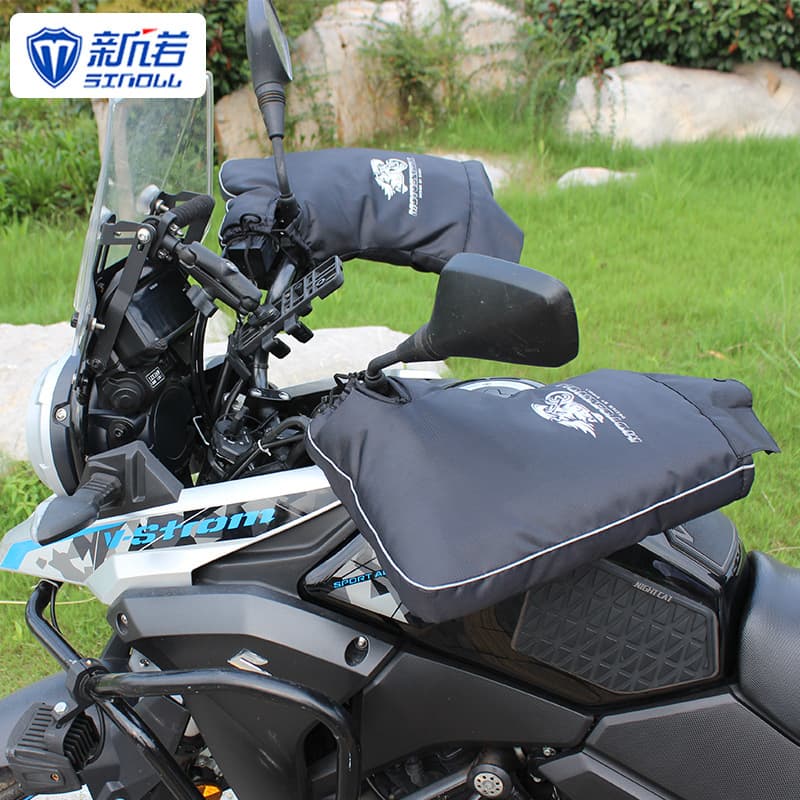 Winter Riding Gloves for Electric Scooters, Waterproof Hand Covers for Battery-Powered Vehicles and Motorcycles, Wind and Water Resistant