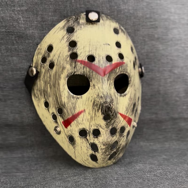Halloween Jason Mask Plastic Mask Amazon Hot Selling Halloween Costume Party Jason Hockey