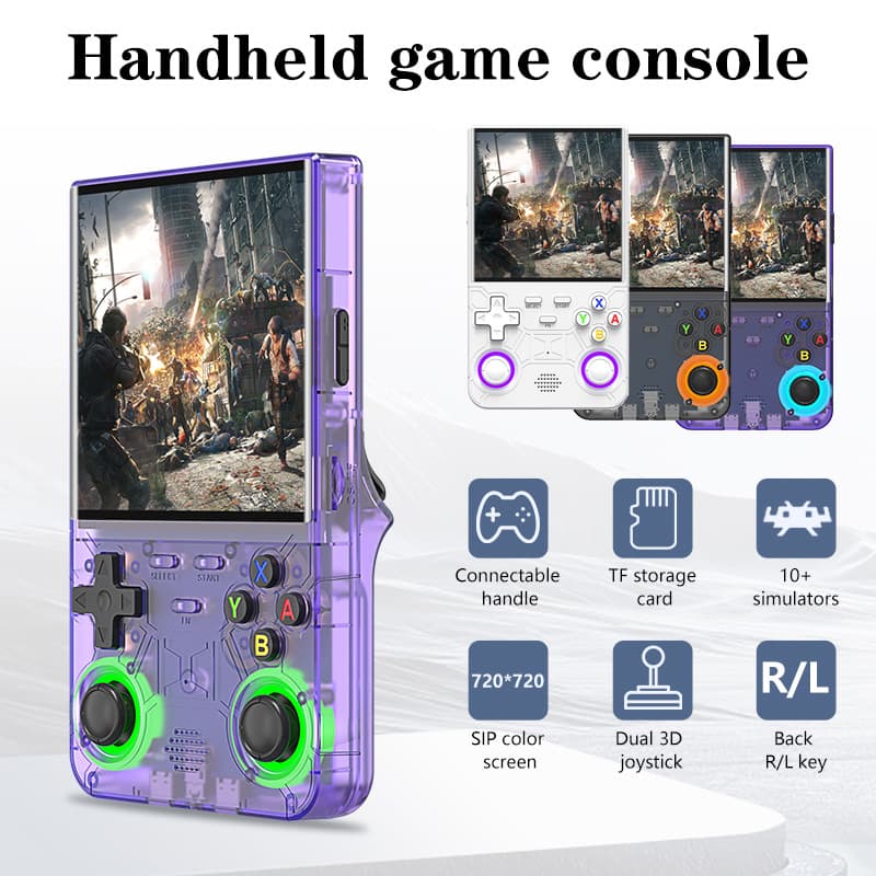 R36Ultra open source handheld game console 4.0-inch screen R36S portable retro handheld arcade cross-border