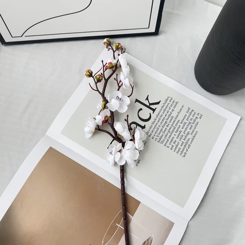 Chinese Plum Blossom Artificial Flowers Fake Flowers Living Room Decorative Branches Floral Arrangement Table Decor Plum Blossom Dance Props