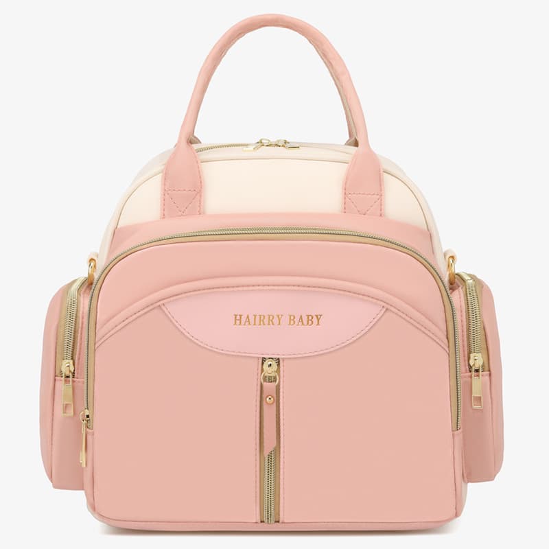 Crossbody Large Capacity Mom Handbag, New Fashion Multi-Purpose with Bottle Compartment, Baby Diaper Bag, Lightweight