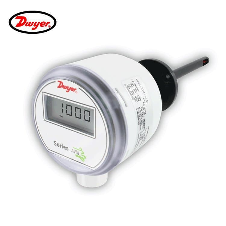 AVUL-5DA1-LCD, AVUL-5DB1-LCD, AVUL-5DM1-LCD USA DWYER Air Velocity Transmitter