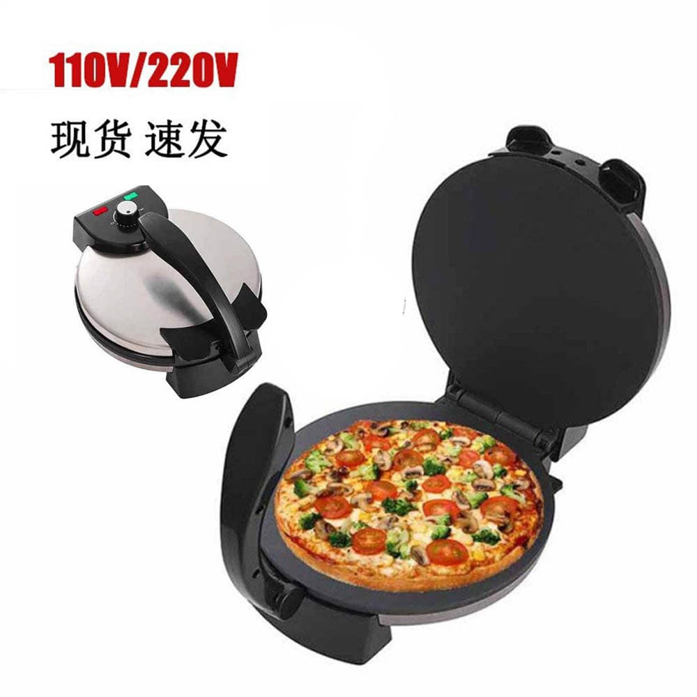 110V US Standard Thin Pancake Machine Electric Griddle Home Use Pancake Maker Spring Roll Machine Pizza Maker