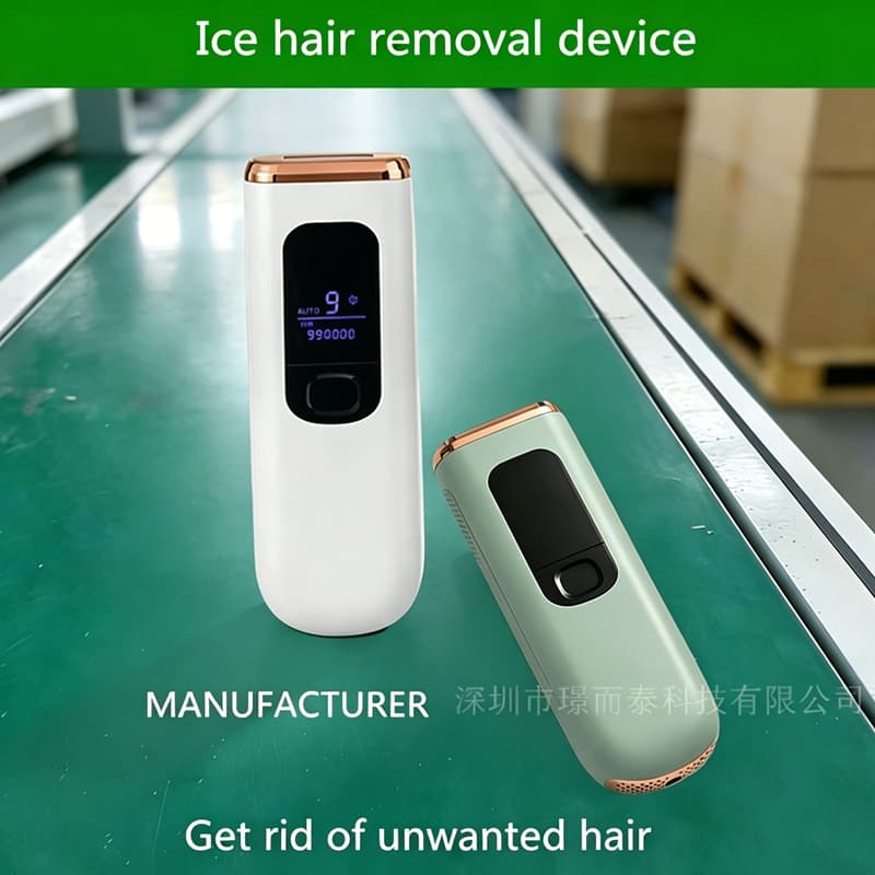 Cross-Border Hot-Selling Freezing Point Hair Removal Device Manufacturer Wholesale Household IPL Photon Hair Removal Device Full-Body Laser Hair Removal Equipment