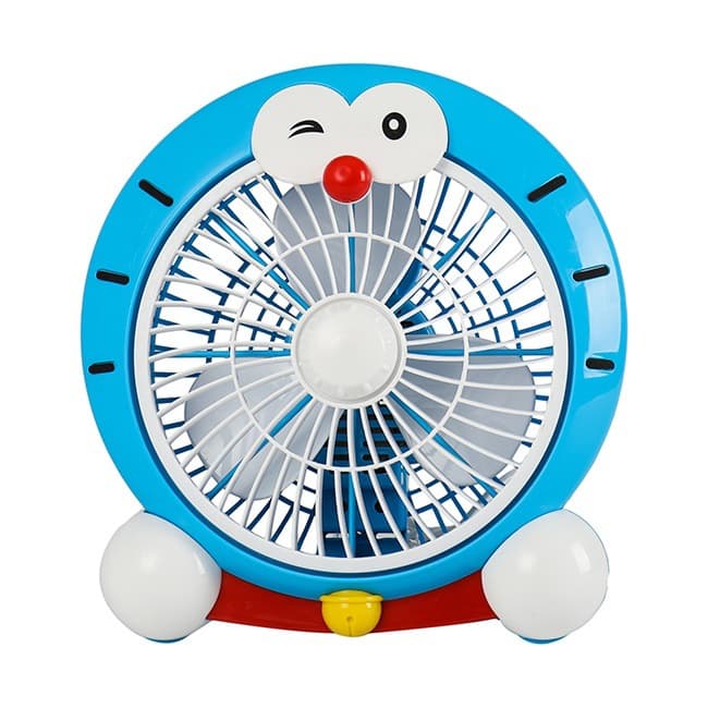 Mini Household Small Electric Fan, Desktop Oscillating Fan for Dormitory, Office Desk Fan with Strong Wind