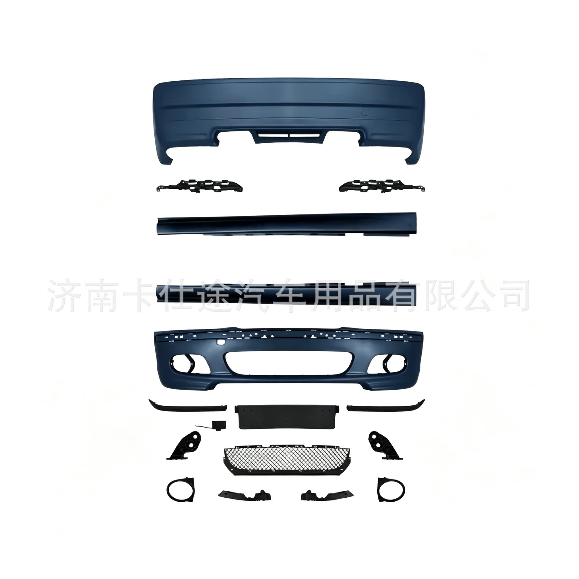 Body kit compatible with BMW 3 Series E46 bumper M-Tech bumper (1998-2004)