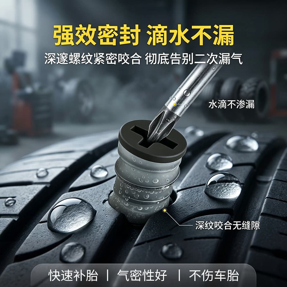 Universal rubber nail vacuum tire repair nail car tire electric vehicle motorcycle emergency repair tire