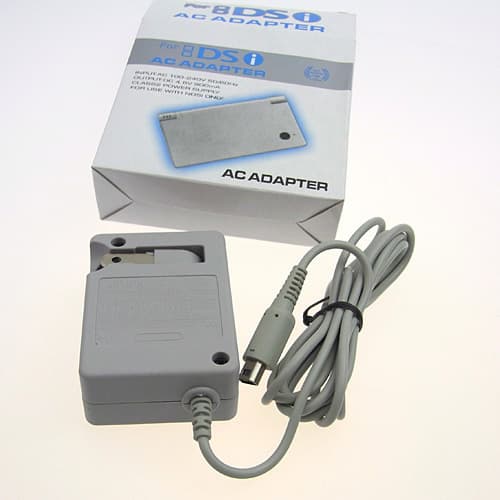 Grey US Regulation 3DS Charger Neutral NDSi Fire Bull New 3DS Power New 3DSLL Adapter Digital Computer Game Console Charger