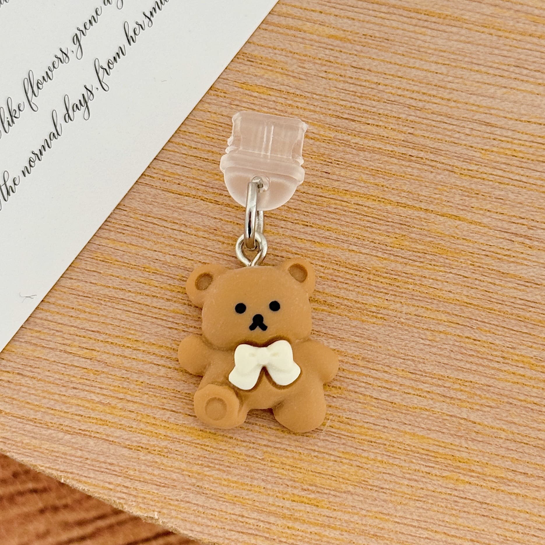 Moon and Star Dust Plug Pendant for Kindle, Headphones, Type-C, and Apple Phone Charging Port Dust Plug