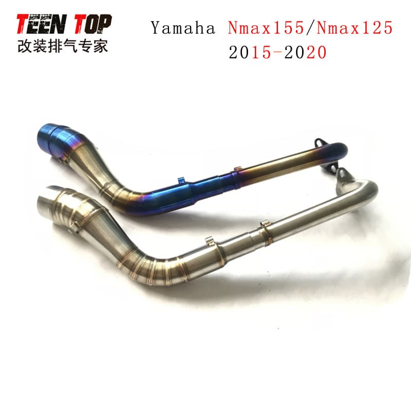 Motor Scooter Yamaha Nmax155/Nmax125 Stainless Steel Exhaust Modified Front Pipe 2015-2020