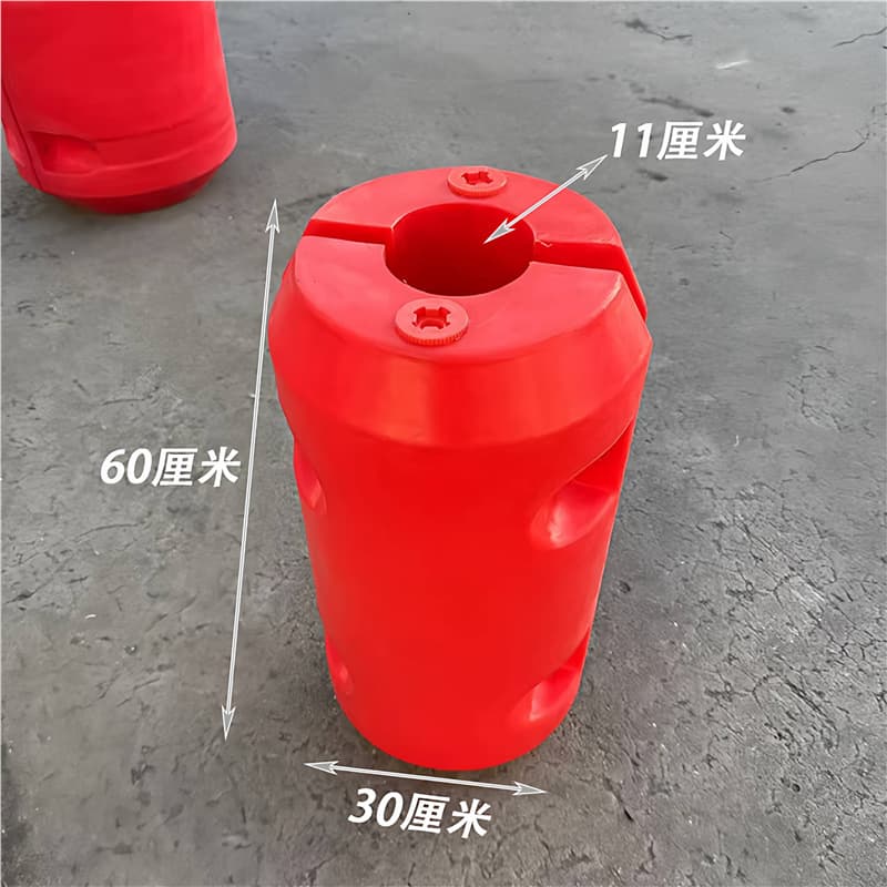 Buoy water pipeline floats, plastic pipeline buoys, reservoir warning buoys, floating ball combination integrated buoys