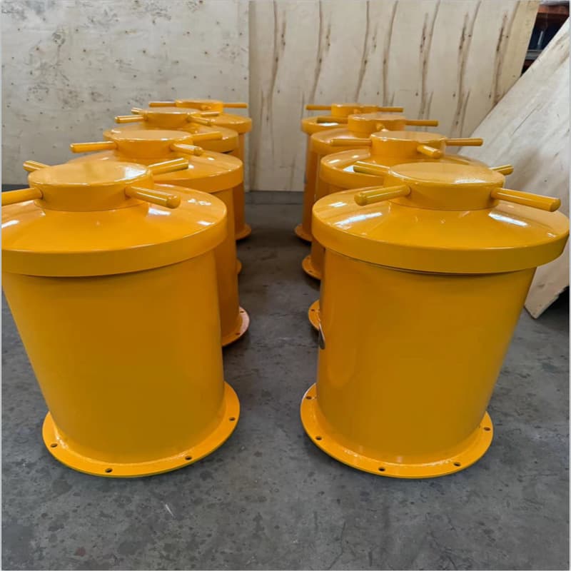 Vehicle-mounted blasting equipment anti-explosion container 100 rounds vehicle-mounted detonator anti-explosion barrel KBQ100 explosion-proof tank anti-explosion barrel
