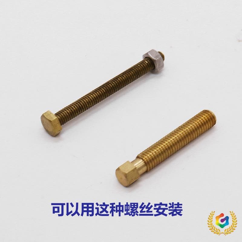 Wire EDM Conductive Block, Hexagon Tungsten Steel Alloy Fast Wire Medium Wire, Hex Socket Counterbore Countersunk Conductive Block