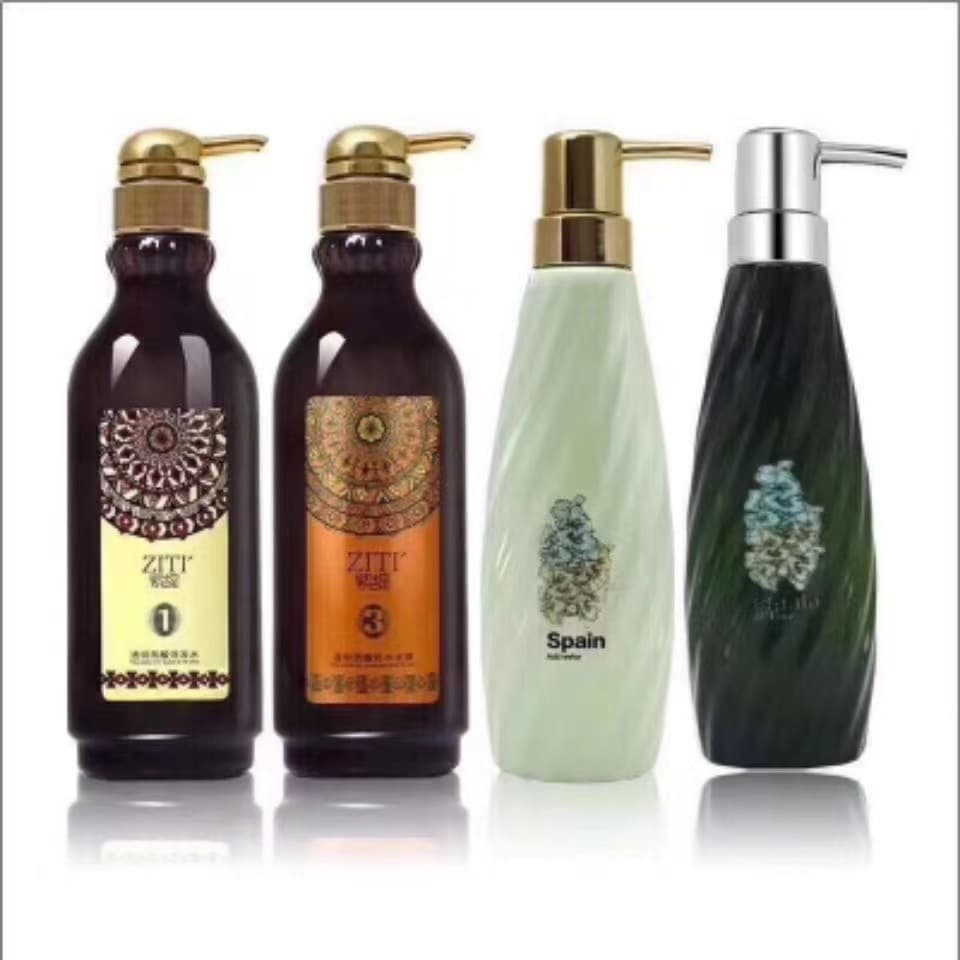 Youshang Flash Diamond Purple Tyme Rosemary Hyaluronic Acid Hydrating Hair Mask Serum Shampoo Conditioning Cream Moisturizing Shampoo