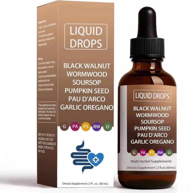 Cross-Border Liquid Drops Unlabeled Lion's Mane Mushroom Supplement Body Care Herbal Dietary Supplement
