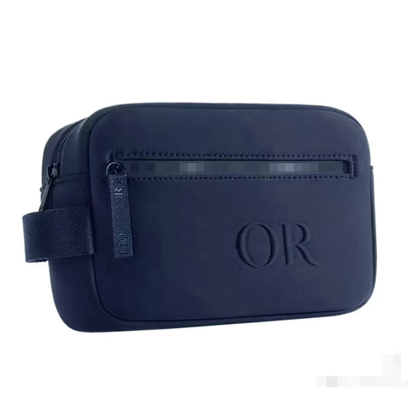 New Space Cotton Waterproof Cosmetic Bag Blue Wilderness Handheld Toiletry Bag Large Capacity Storage Travel Organizer