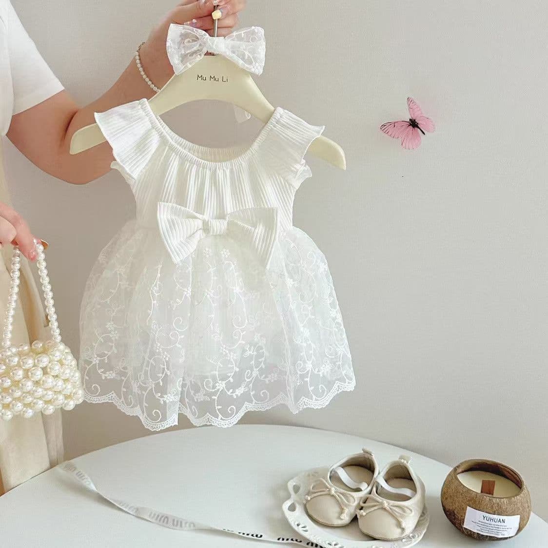 Baby fart clothes, summer skirt, thin baby girl jumpsuit, super cute princess, fashionable suspender belt, summer dress