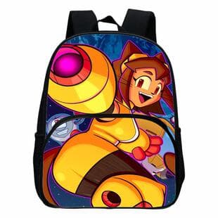 Gameoverse 12-inch Small Backpack Pink Kindergarten Backpack Children's School Bag