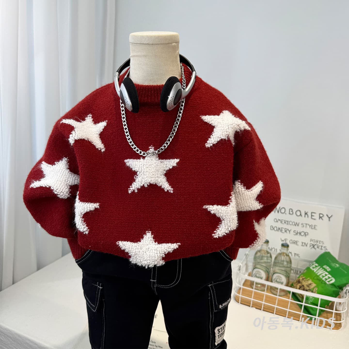 Cross-Border Boys' Knitwear Winter New Style 2026 Children's Stylish Thickened Sweater Kids' Korean Casual Knitwear