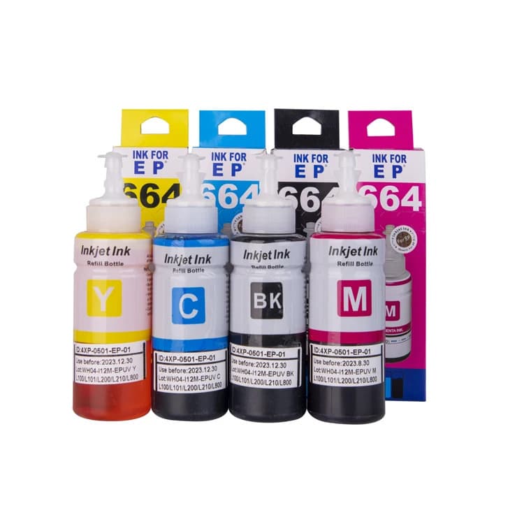 664 Ink Compatible with Epson L110, L100, 110, 300, 235 Printer Ink Non-OEM